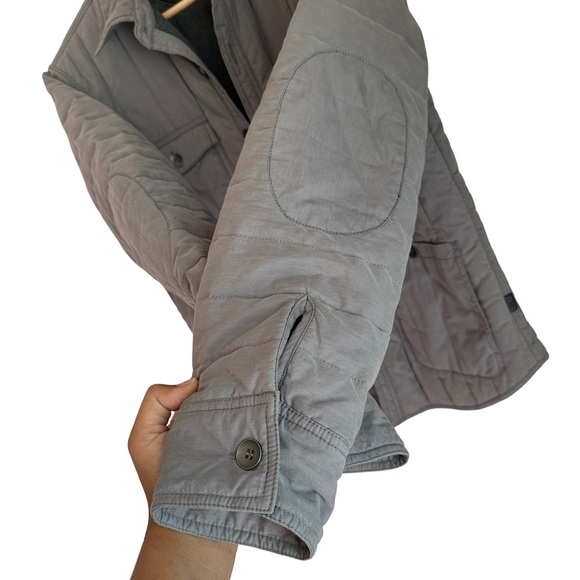 Converse All Stare Jackets Women's Small Quilted Gray Lightweight Quilt Jacket - Picture 7 of 12